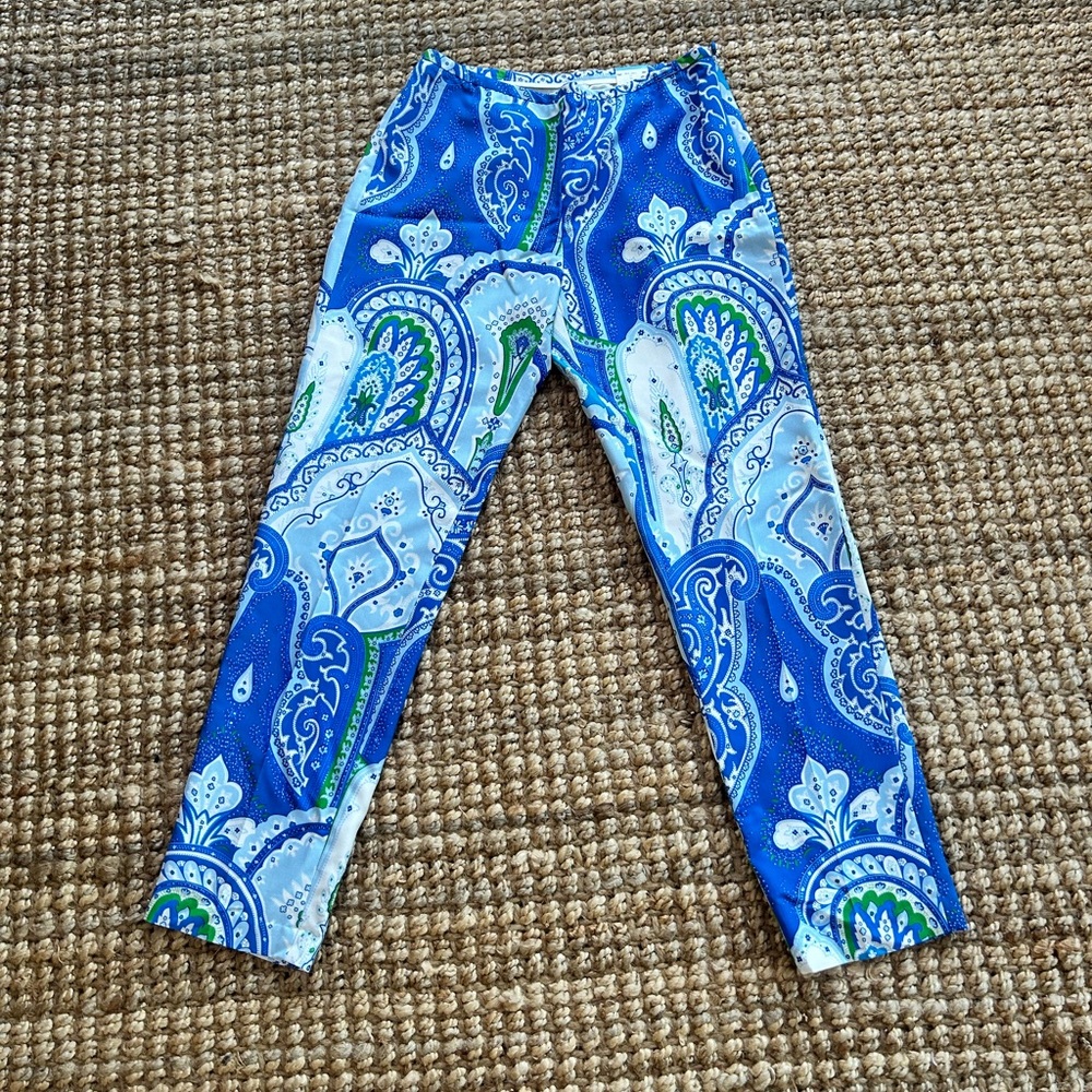 J. McLaughlin paisley pants